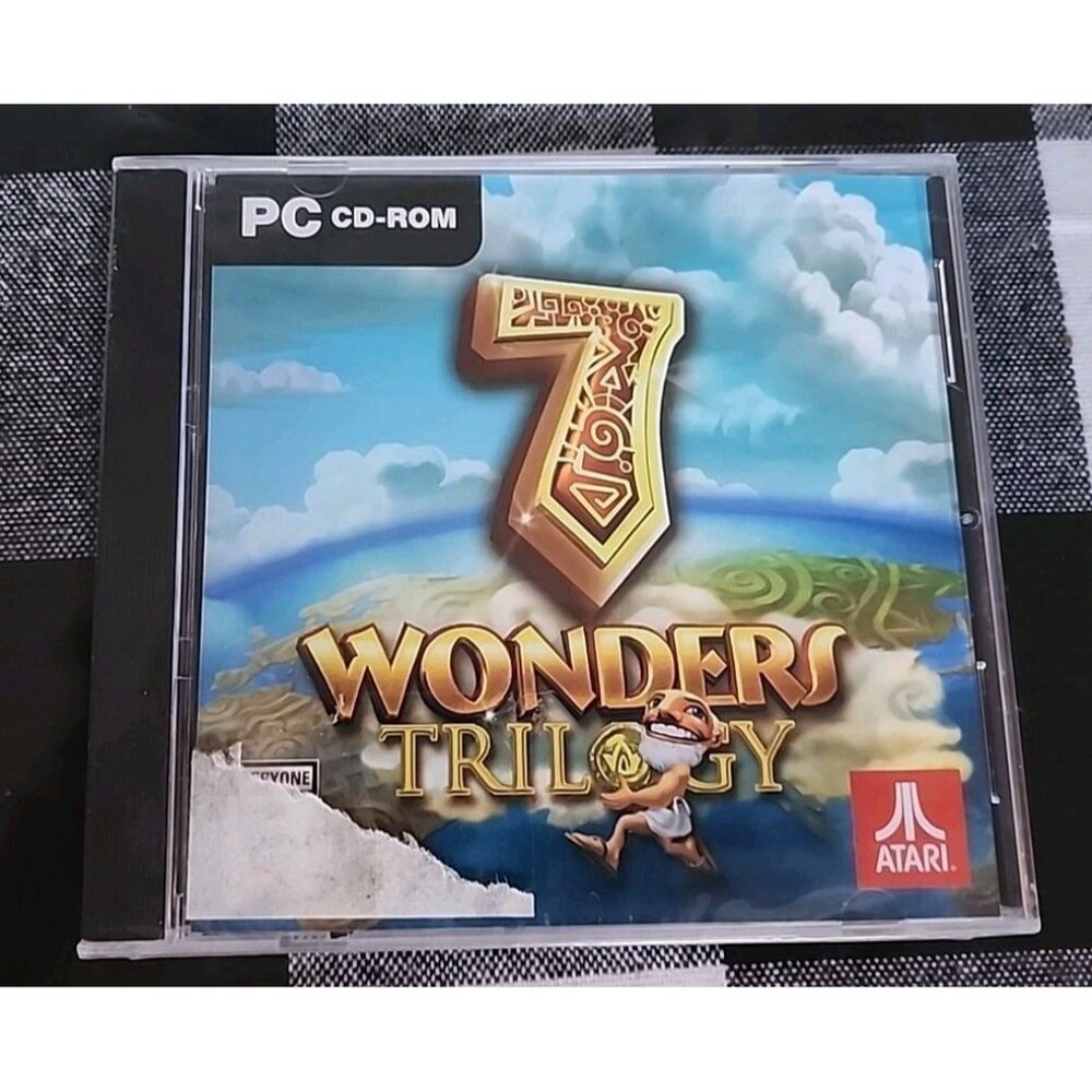 7 Wonders Trilogy PC Cd-Rom 3 Great Games E For Everyone